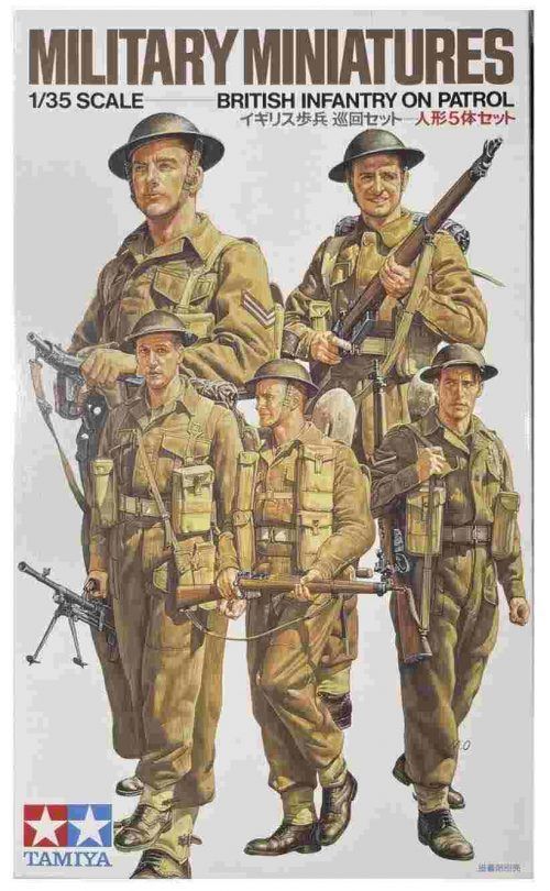 Infanteria Britanica de patrulla