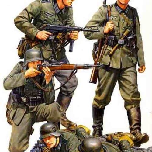 German infantry set WWII