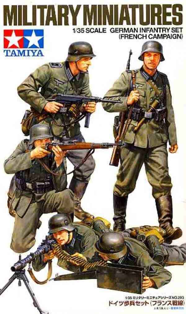 German infantry set WWII