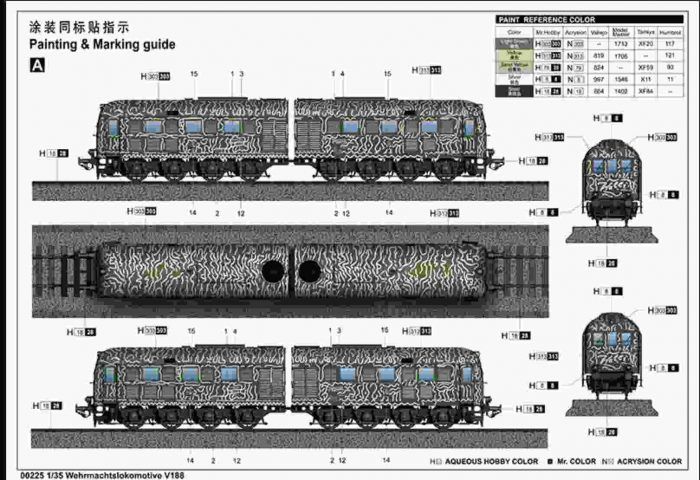 Wehrmacht Locomotive Scale Model