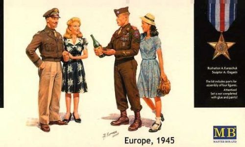 soldier figures europe 1945