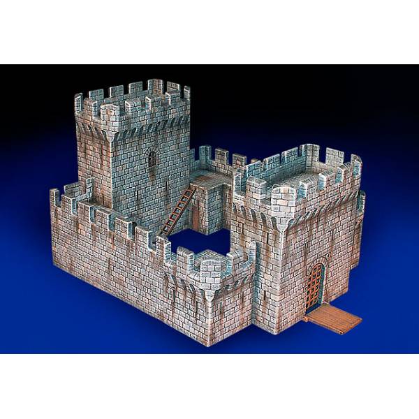 painted medieval castle 2
