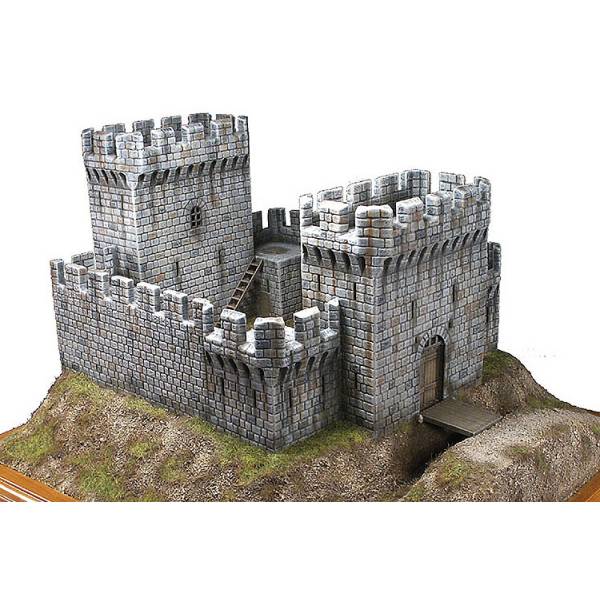 castillo medieval pintado