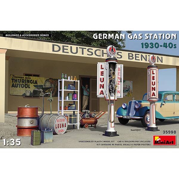 german gas station 1930s