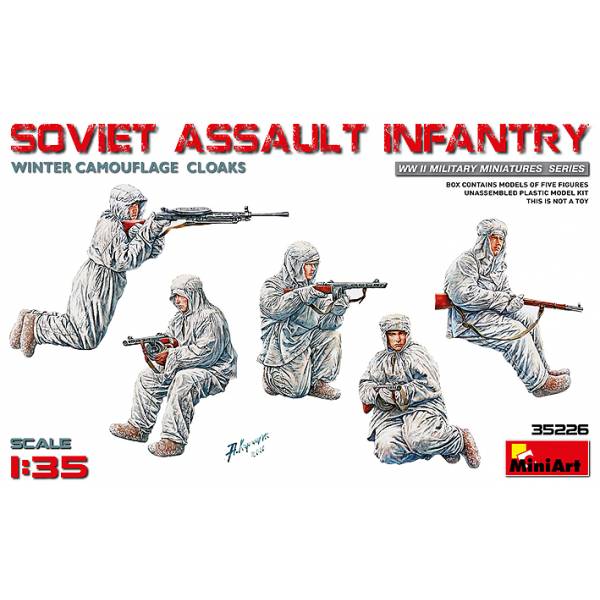 soviet infantry winter boxart