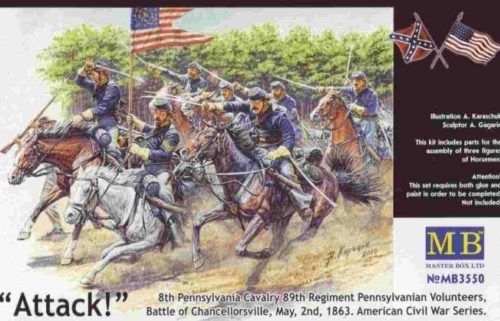 3550-Union cavalry attack