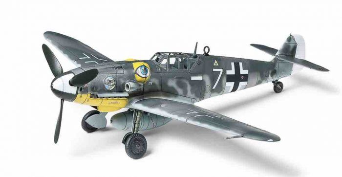 60790 bf109 g-6 painted