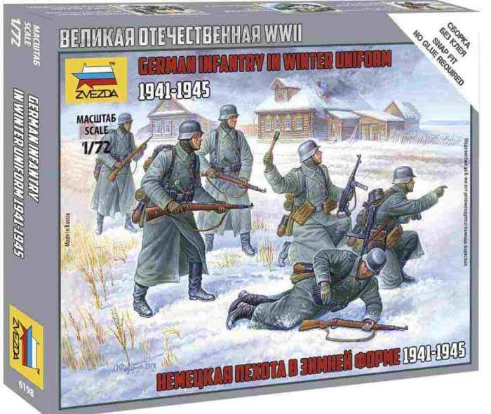 6198 German soldiers winter
