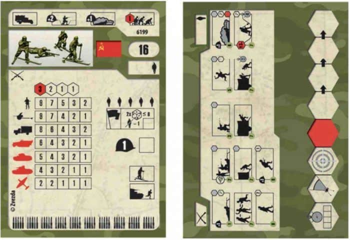 6199 soviet skiers cards