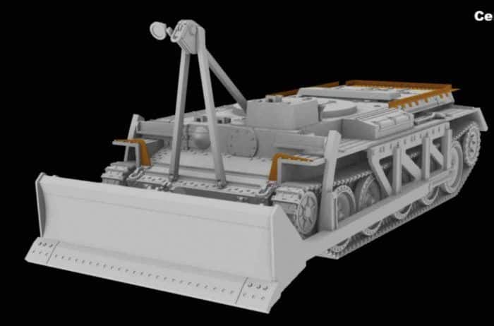 72110 centaur dozer dozer tank front 2