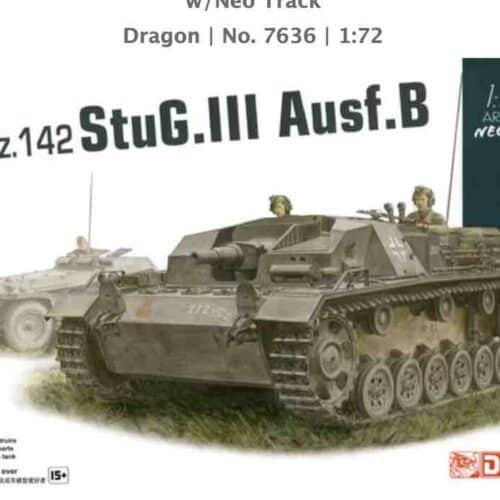 7636 stug III ausf b- boxart