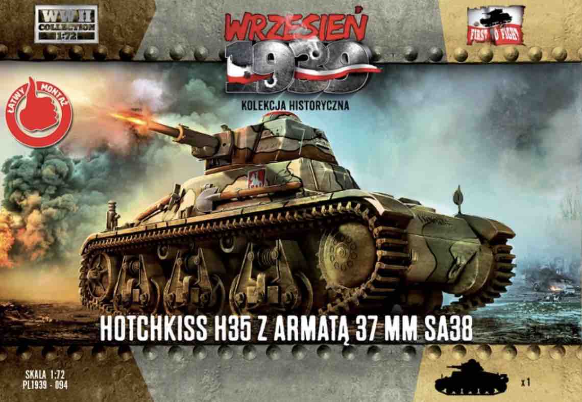FTF 094 Hotchkiss h35 z armata