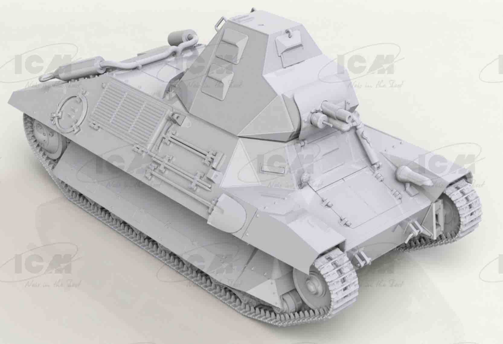 ICM-35336-tanque ligero frances-FCM36-delante
