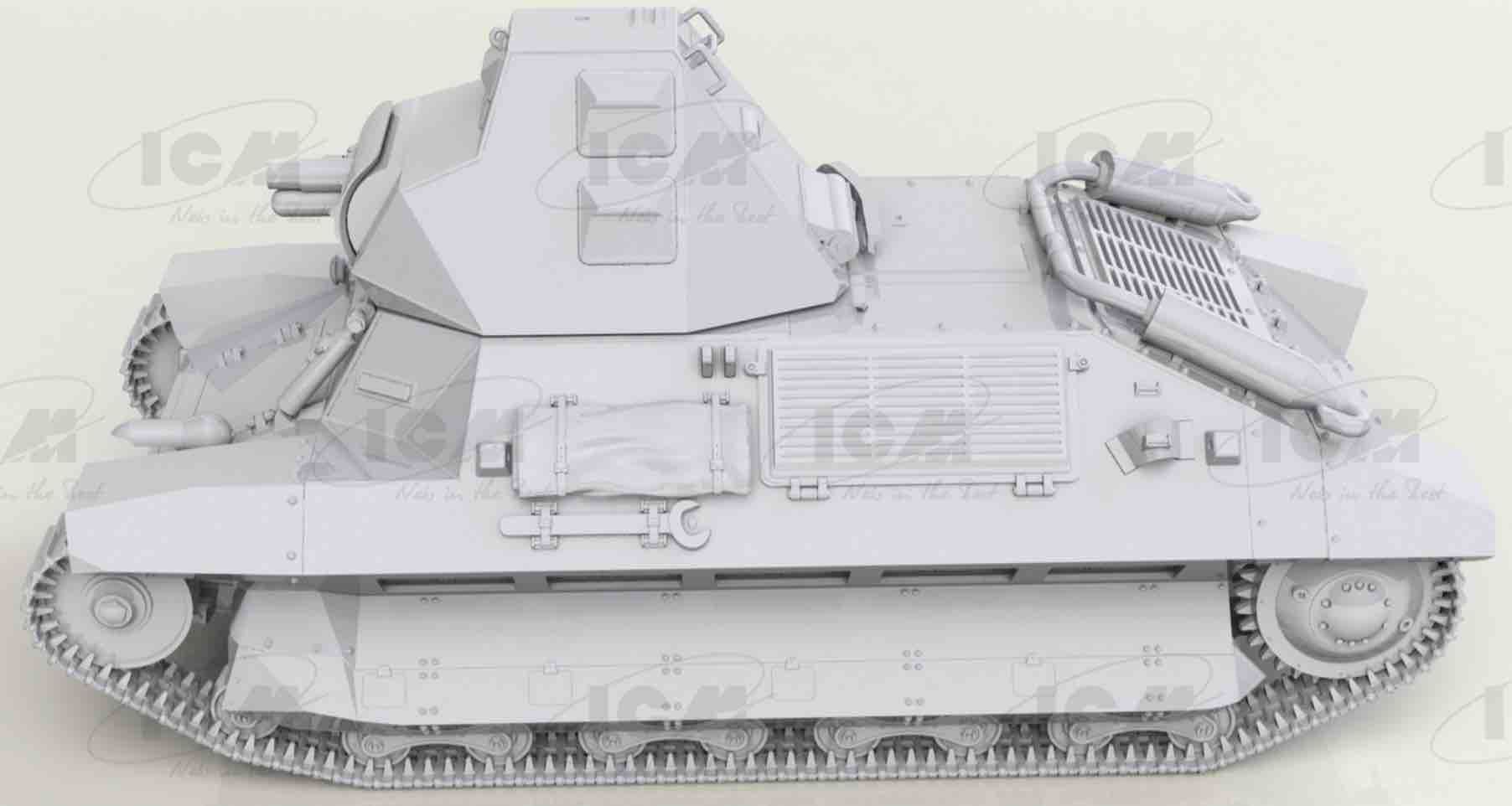 ICM-35336-tanque ligero frances-FCM36-lateral