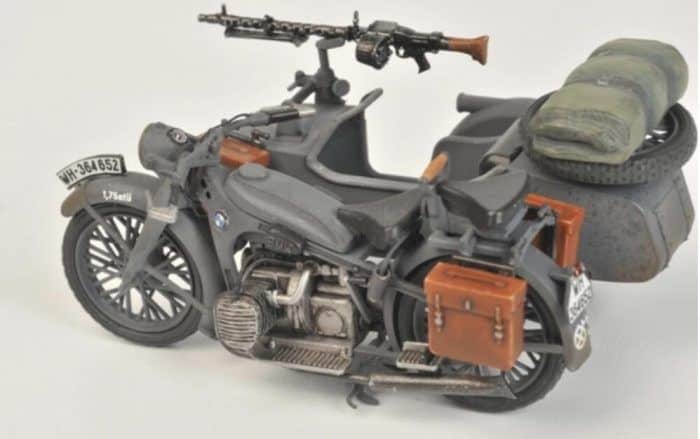 3607 moto con sidecar alemana tr