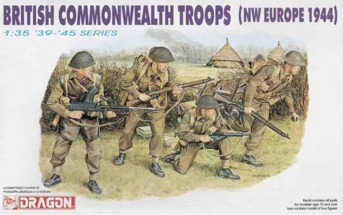 6055 british commonwealth troops
