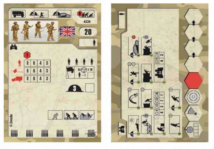 6226 reconocimiento britanico cards