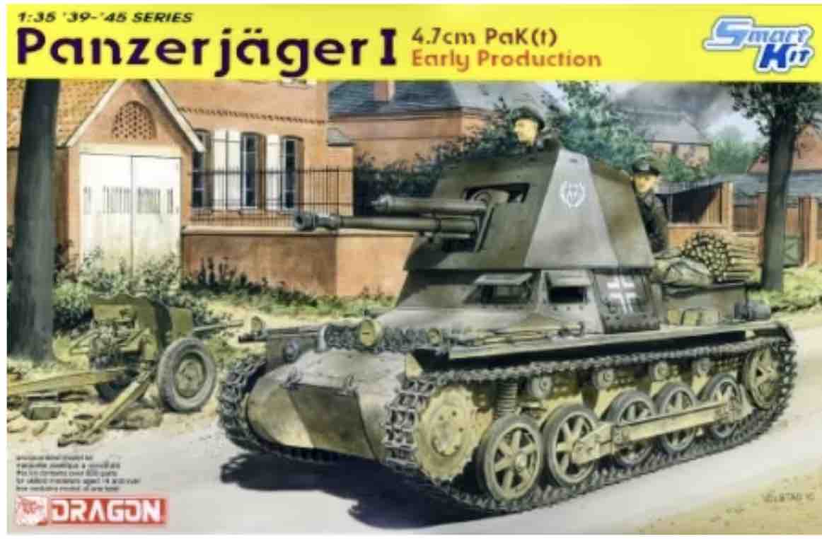 6258 panzerjäger I 4.7 cm PaK boxart
