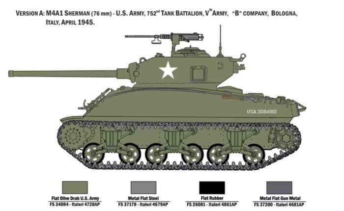6568 M4A1 Sherman abril 45
