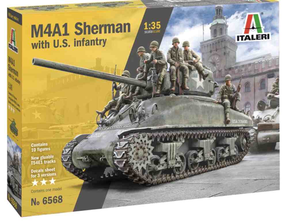 6568 M4A1 Sherman boxart