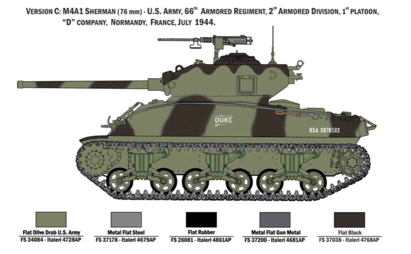 6568 M4A1 Sherman julio 44