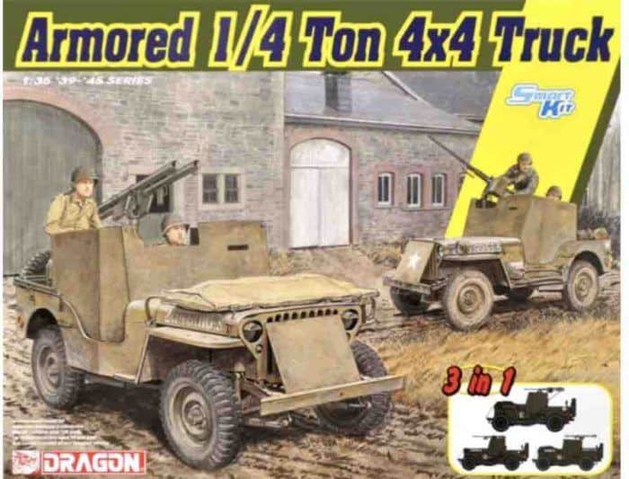 6727 armored 4x4 truck boxart