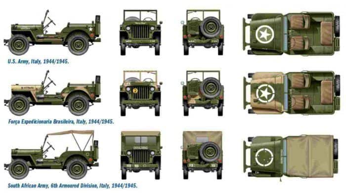 7506 jeep willys esquemas