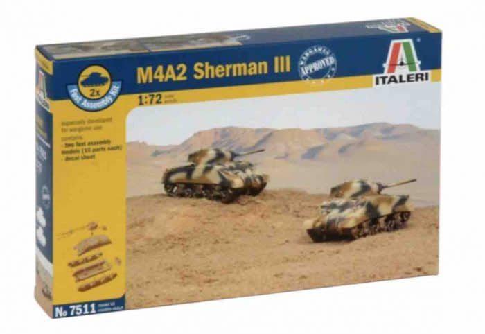 7511 M4A2 Sherman III boxart