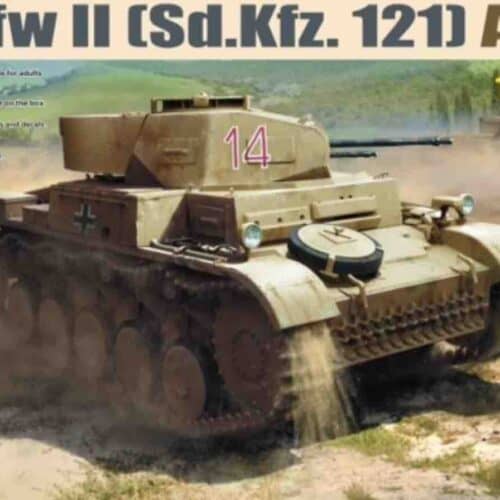 16GM0009 Panzer II ausf F boxart