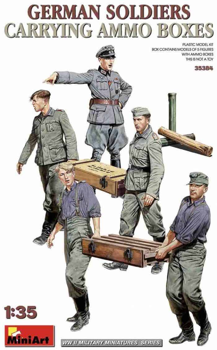 35384 alemanes transportando cajas boxart