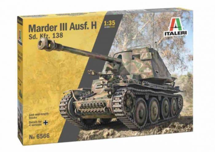 6566 Marder III Ausf H boxart