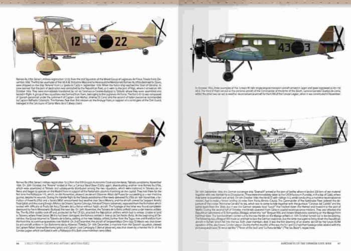 714 aviones Guerra Civil Esp biplanos