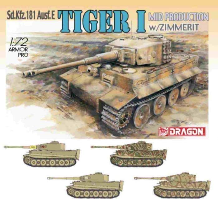 DRG-7251 tiger I initial boxart