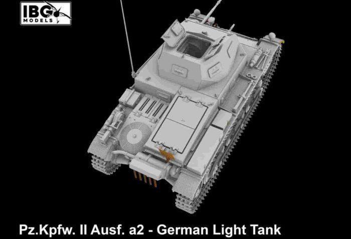 35076 Panzer II Ausf a2 aereo trasera