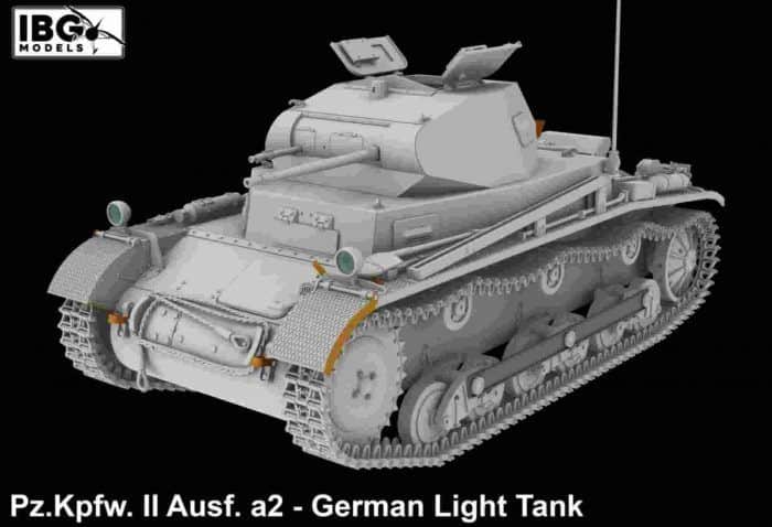 35076 Panzer II Ausf a2 frontal 2
