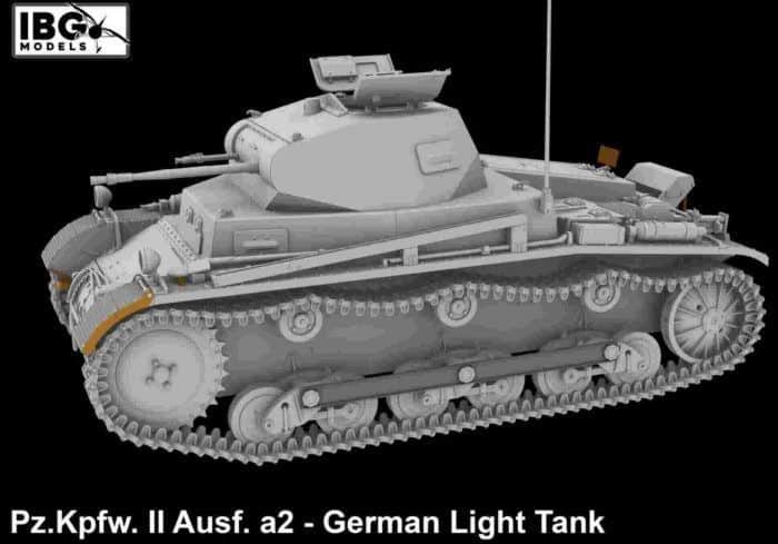 35076 Panzer II Ausf a2 lateral izq