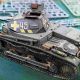 35076 Panzer II Ausf a2 assembled