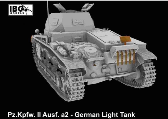 35076 Panzer II Ausf a2 trasera