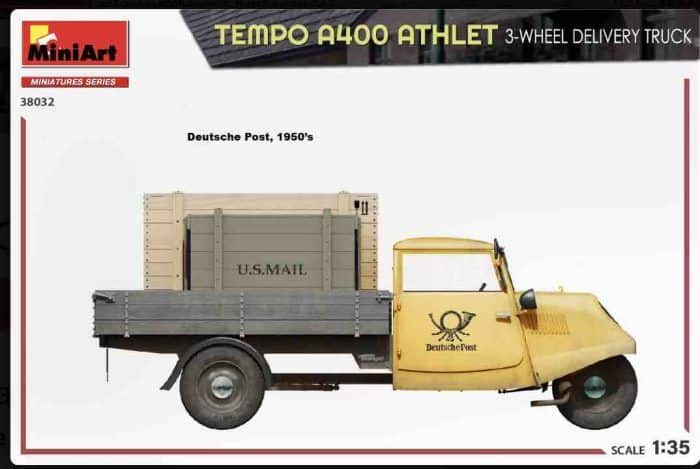 38032 Tempo E400 Athlet servicio postal