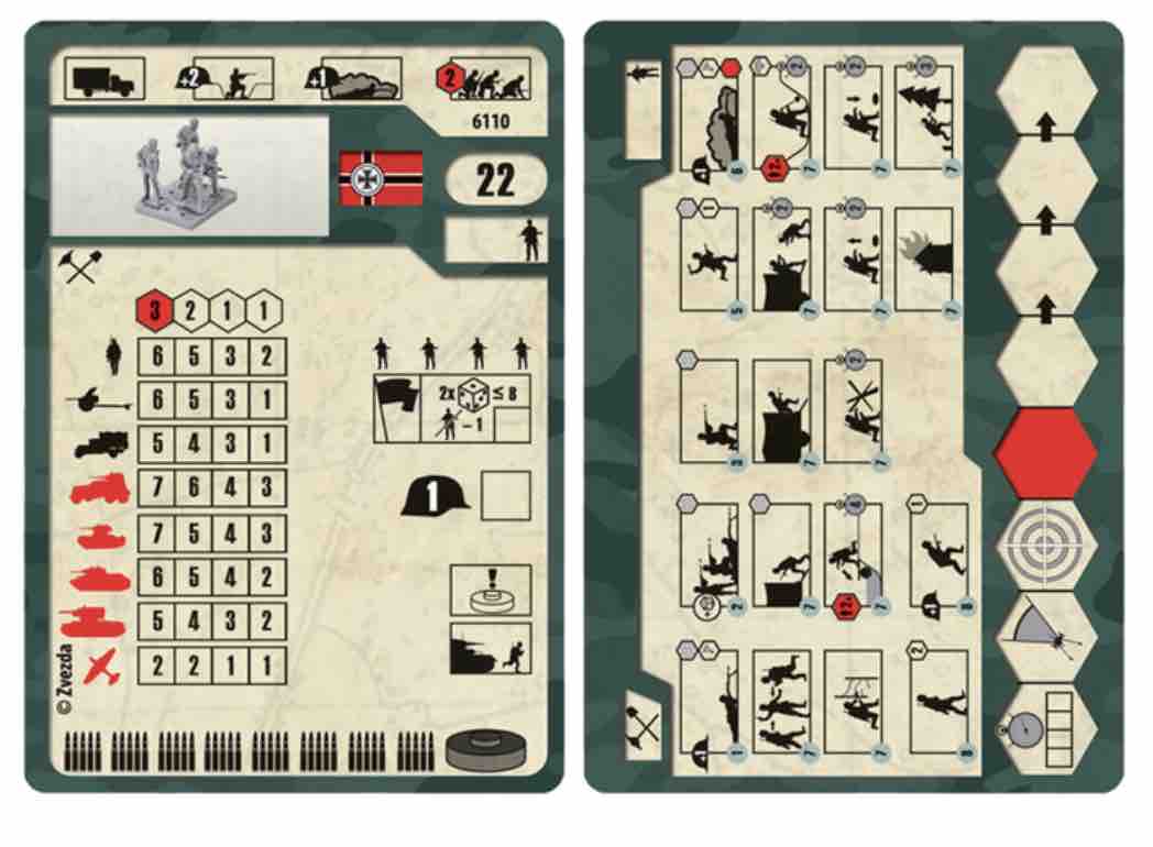 6110 zapadores alemanes 39-42 cards
