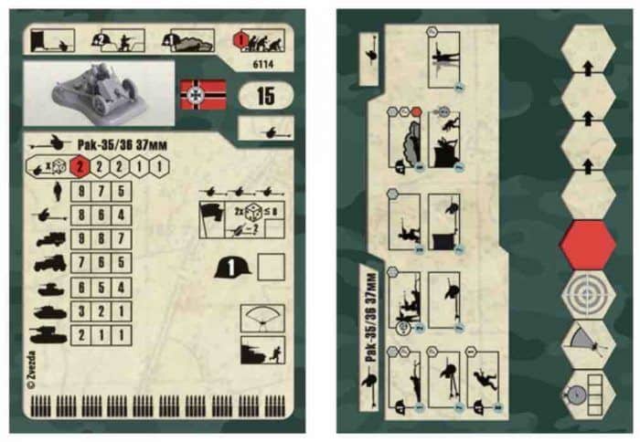 6114 pak 36 antitanque cards