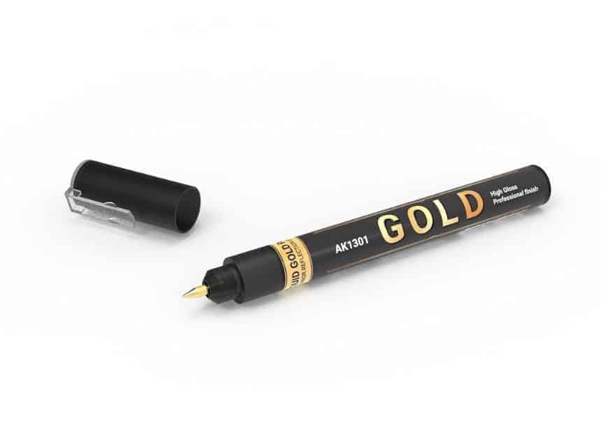 1301 gold liquid marker