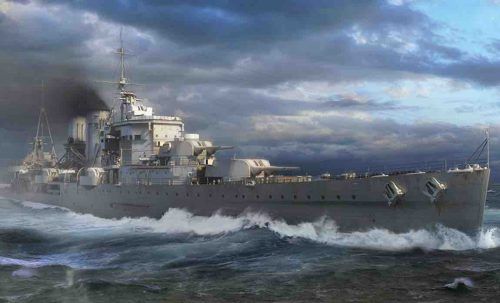 06744 HMS Exeter dibujo