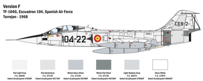 2509 TF-104 G version F