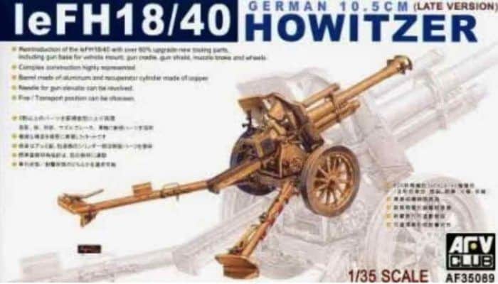 35089 howitzer leFH18 boxart