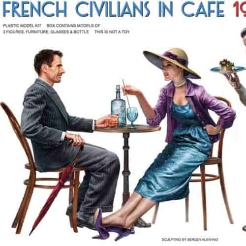 38062 Civiles franceses en café boxart