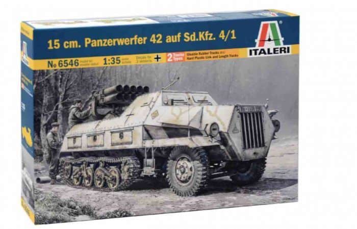 6546 sd kfz 4 with boxart rocket launcher