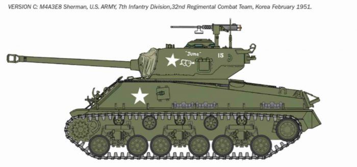 6586 Sherman Corea esquema 3
