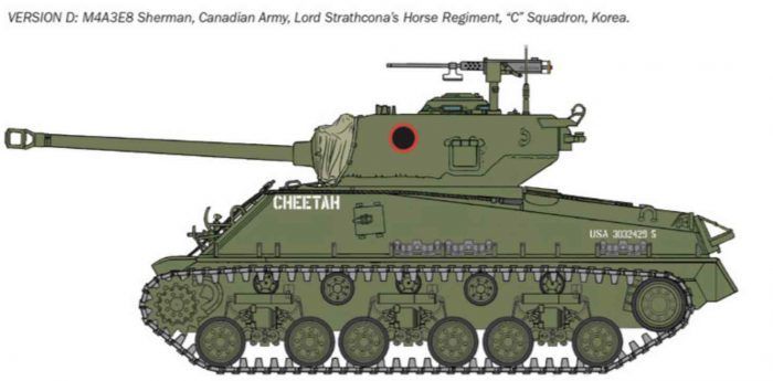 6586 Sherman Corea esquema 4