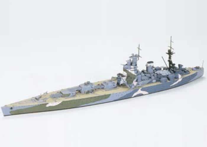 77504 battleship Nelson mounted